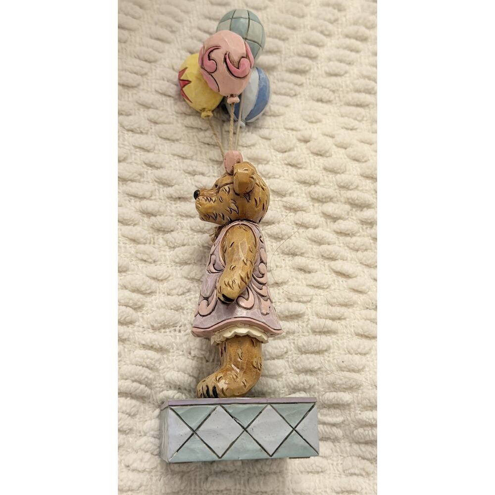 New JIM SHORE Boyds Bears Penny McLovely Take Me Away Bear Balloons 3654/65 - Picture 12 of 16